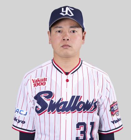 ヤクルトスワローズ 山崎晃大朗選手 ユニフォーム 31 ヤクルトスワローズ 山崎晃大朗選手 ユニフォーム 31 - メルカリ