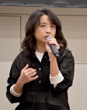 「零日攻撃　ＺＥＲＯ　ＤＡＹ」プロデューサーの鄭心媚さん＝１０月、東京都港区