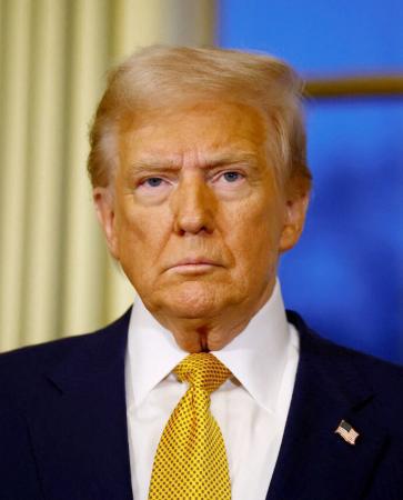 トランプ大統領（ロイター＝共同）