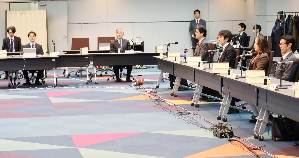危険運転致死傷罪の見直しを議論した法制審議会部会の初会合＝３１日、東京・霞が関の法務省