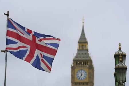 英国旗＝１月、ロンドン（ＡＰ＝共同）