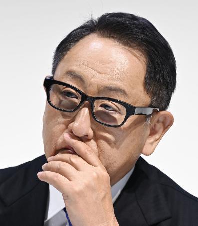 豊田章男会長＝昨年６月
