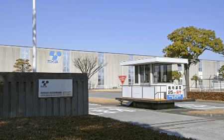 豊田自動織機の碧南工場＝昨年１月、愛知県碧南市