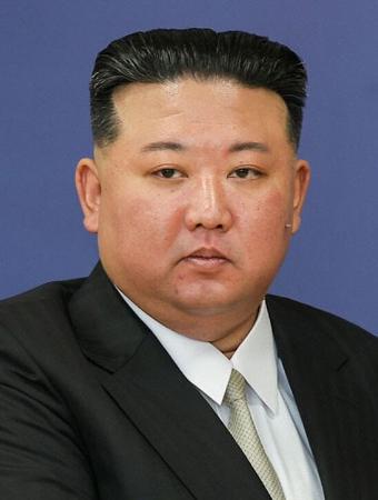 北朝鮮の金正恩朝鮮労働党総書記（タス＝共同）