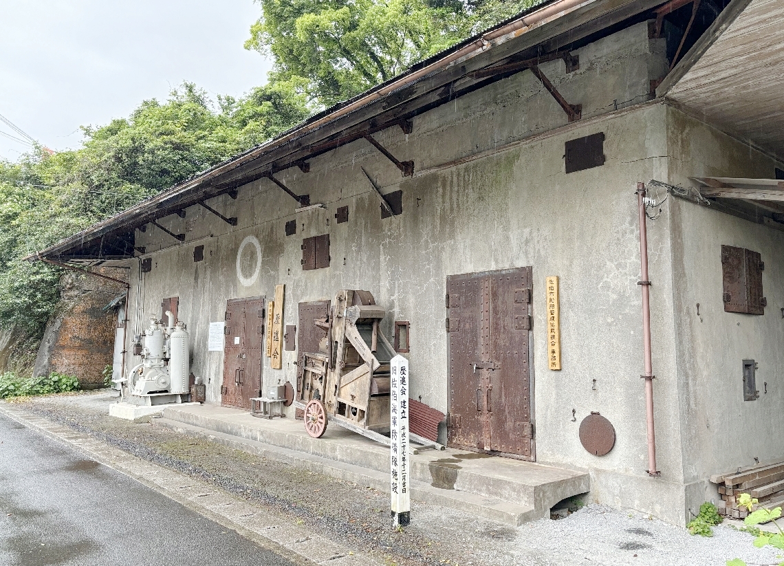 現存する佐伯防備隊の火薬庫＝佐伯市鶴谷町