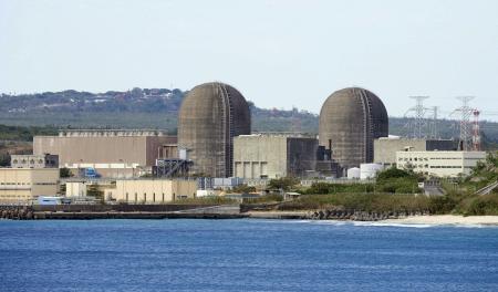 台湾電力第３原発＝２０２４年１月、台湾南部・屏東県（共同）