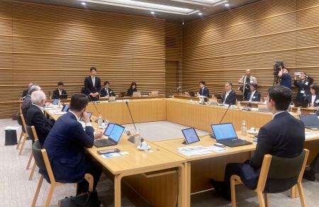 東京都内で開かれた関東知事会の会合＝２１日午後