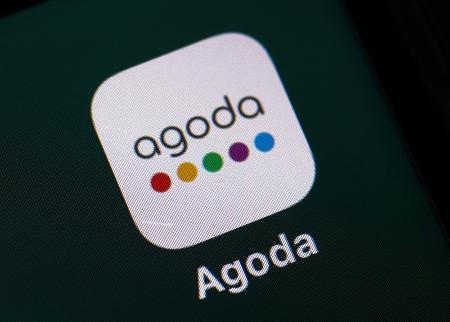 スマートフォン上に表示された「Ａｇｏｄａ」のアイコン