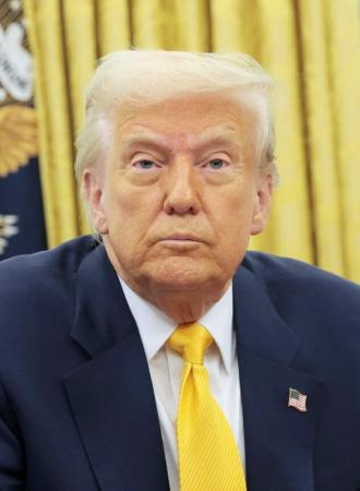 トランプ米大統領（ゲッティ＝共同）