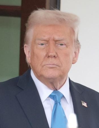トランプ米大統領（ゲッティ＝共同）