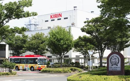 キリンビール仙台工場＝仙台市（同社提供）