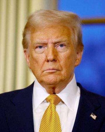トランプ米大統領（ロイター＝共同）