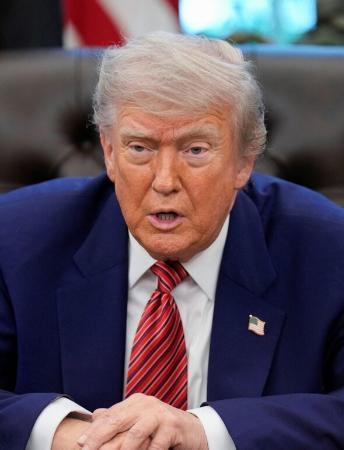 トランプ米大統領（ロイター＝共同）