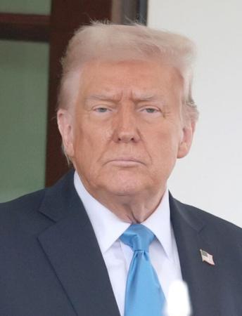 トランプ米大統領（ゲッティ＝共同）