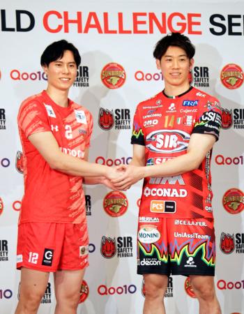 石川選手所属　ペルージャ　バレーボール　シャツ　ブラック　Lサイズ バレー】石川祐希所属のペルージャが準決勝進出。第2戦で石川は