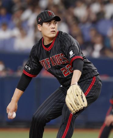 西武戦に先発したオリックス・九里＝京セラドーム