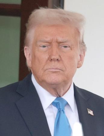 トランプ米大統領（ゲッティ＝共同）