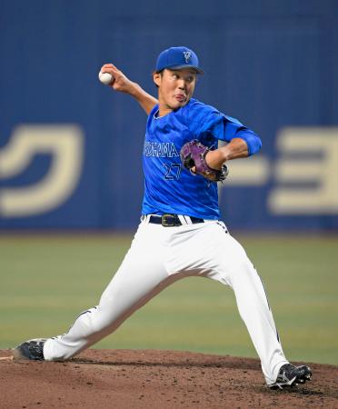 中日戦で日本復帰後初登板したＤｅＮＡ・藤浪＝バンテリンドーム