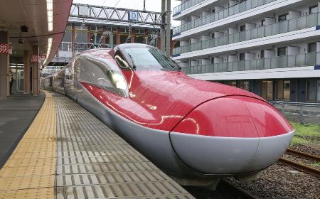 秋田新幹線＝ＪＲ秋田駅