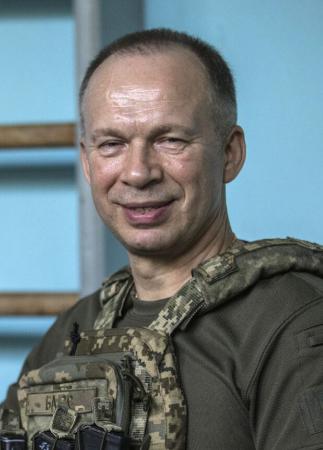 ウクライナのシルスキー軍総司令官（ゲッティ＝共同）