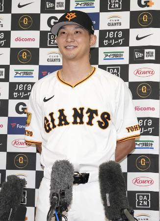 巨人・吉川＝東京ドーム