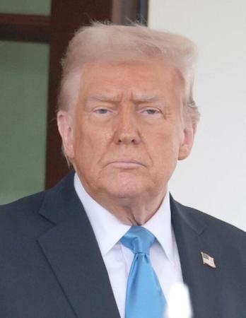 トランプ米大統領（ゲッティ＝共同）