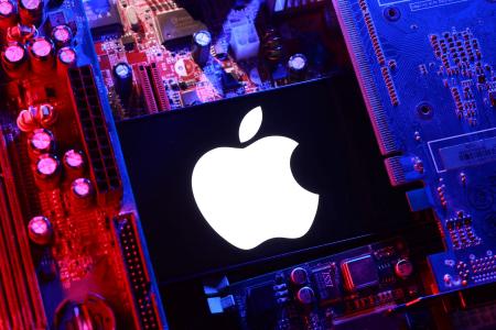 米アップルのロゴ（ロイター＝共同）
