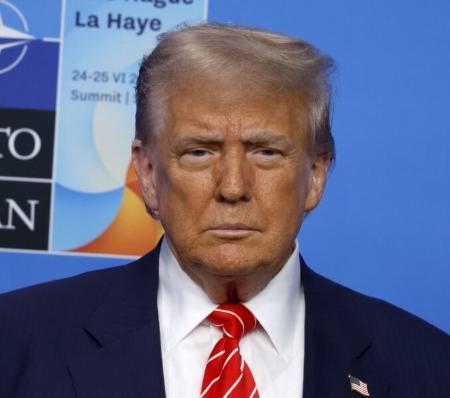 トランプ米大統領（ゲッティ＝共同）