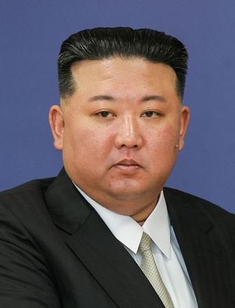 北朝鮮の金正恩朝鮮労働党総書記（タス＝共同）