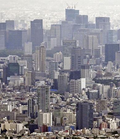 東京都心のビル群