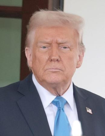 トランプ米大統領（ゲッティ＝共同）