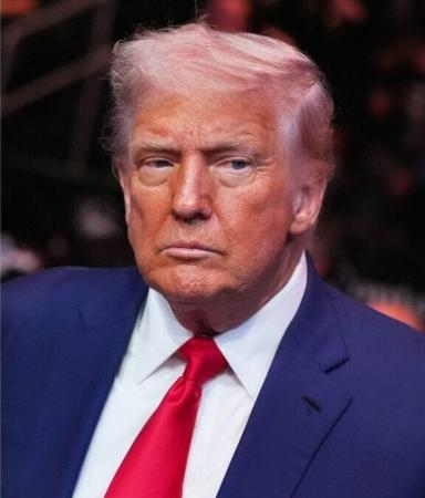 トランプ大統領＝６月（ロイター＝共同）