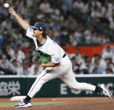 ロッテ戦に先発した西武・高橋＝ベルーナドーム