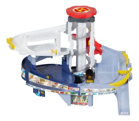タカラトミーが自主回収を決めた「グランドモールトミカビル（トミカ５５周年記念特別仕様）」