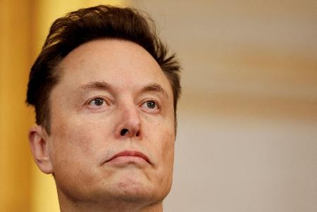 米ＥＶ大手テスラのイーロン・マスクＣＥＯ＝１月、ワシントン（ロイター＝共同）