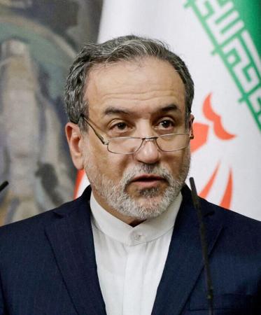 イランのアラグチ外相（ロイター＝共同）