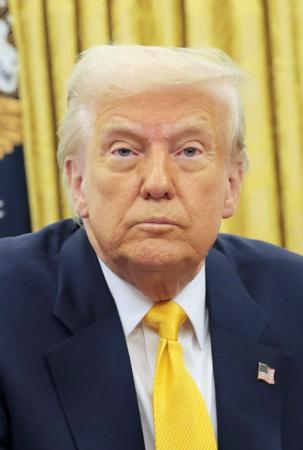 トランプ米大統領（ゲッティ＝共同）