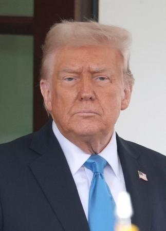 トランプ米大統領（ゲッティ＝共同）