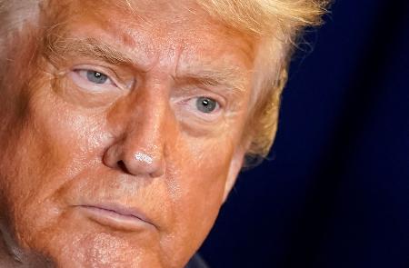 トランプ米大統領＝９月、ニューヨーク（ロイター＝共同）