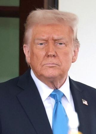 トランプ米大統領（ゲッティ＝共同）