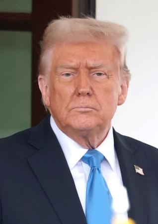トランプ米大統領（ゲッティ＝共同）