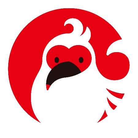 トキをかたどったシンボルマーク（石川県提供）