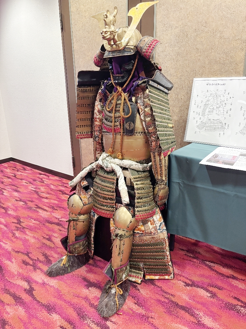 映画「国東物語」で使われた大友宗麟の甲冑