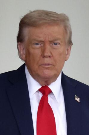 トランプ米大統領（ゲッティ＝共同）