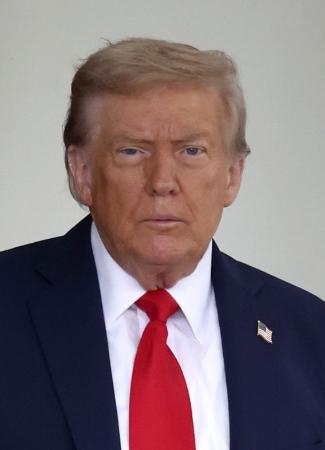 トランプ米大統領（ゲッティ＝共同）