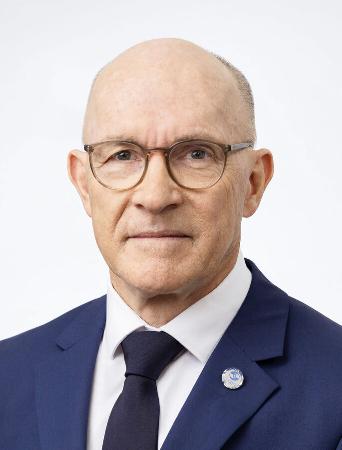 包括的核実験禁止条約機構（ＣＴＢＴＯ）準備委員会のロバート・フロイド事務局長（国連提供、共同）