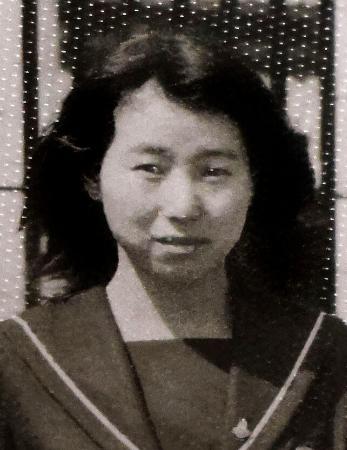 安福久美子容疑者（高校の卒業アルバムから）