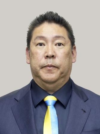 立花孝志容疑者