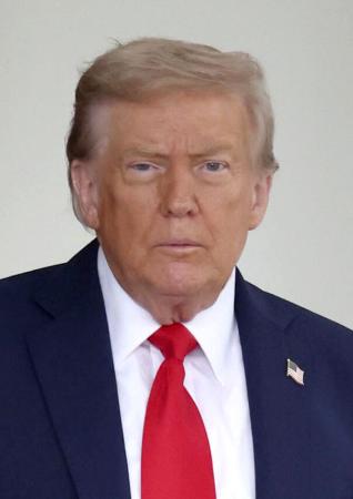 トランプ米大統領（ゲッティ＝共同）