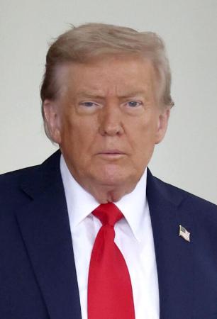 トランプ米大統領（ゲッティ＝共同）